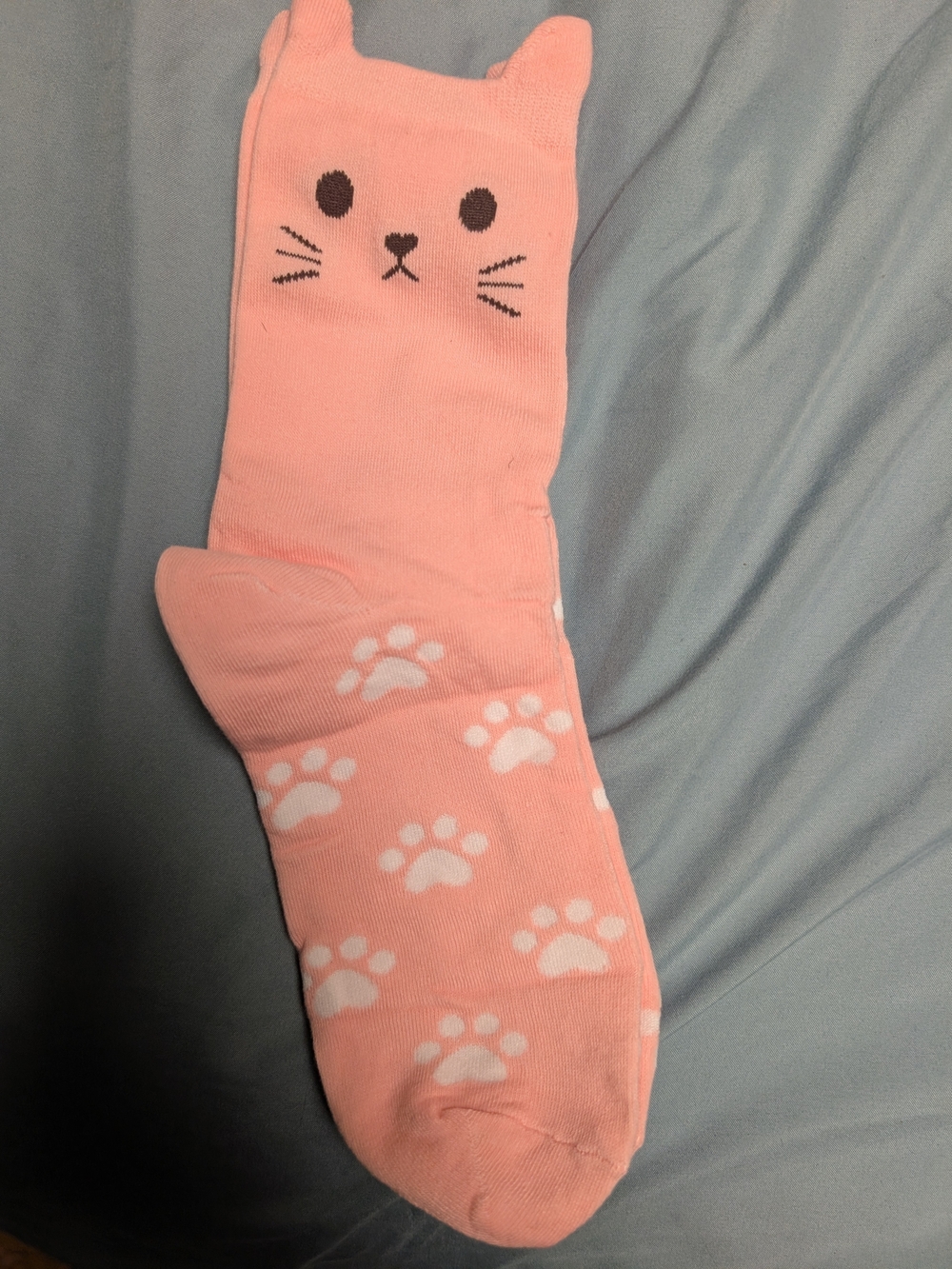 Pink Cat Paw Socks for Cats - Cute Kitty Design